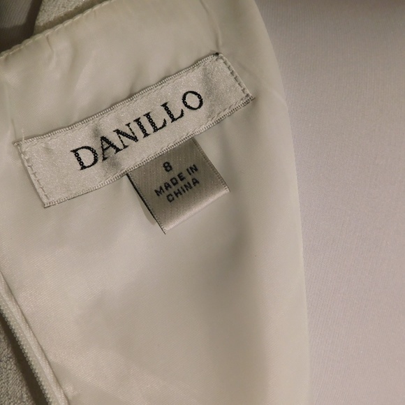 Cream Sheath Dress - 8 - BRAND NEW - Picture 8 of 8